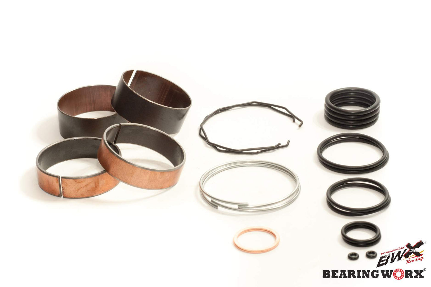 FRONT SUSPENSION BUSHINGS (BEARINGS) KIT HONDA CRF 450R 09-16, KXF 450 08-12, YZF 450 10-19 (38-6075)=FBK50006=FBK90004, Bearing WorX