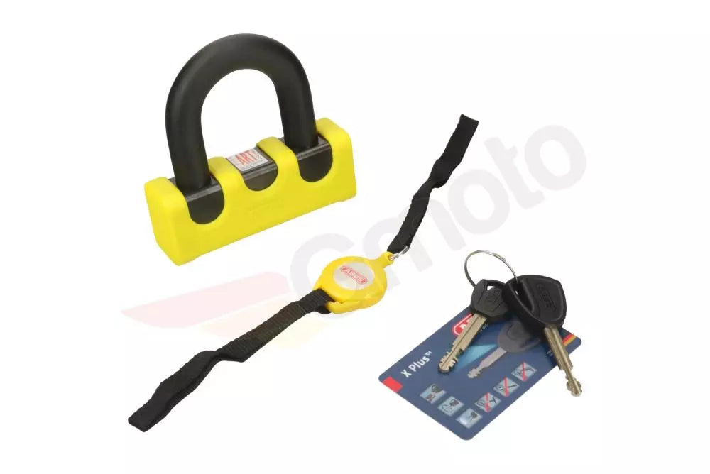 Brake disc lock Abus Granit Power XS 67/105HB50 yellow - 56995