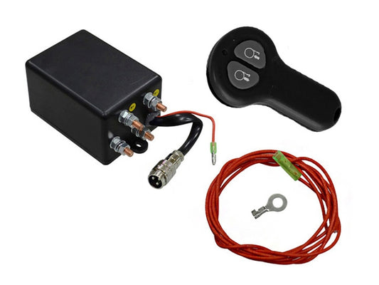 WIRELESS REMOTE WITH RECEIVER FOR WINCHES - NEW PLUG TYPE
