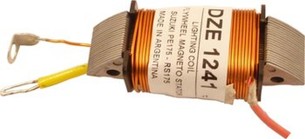 LIGHTING (VOLTAGE) COIL SUZUKI PE 175 '78-'84 RS 175 '80-'82 (OEM 32120-41420), DZE