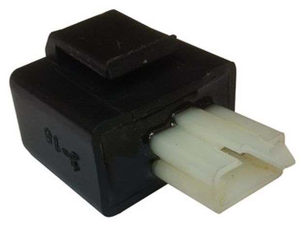 TURN SIGNAL RELAY HONDA CBR/GL/ST/VT/VTX, KAWASAKI ER6/KLE650/VN/ZR/ZX6/ZX9/ZX10/ZX14, YAMAHA R1/R6/FZ1/FZ8 (12V, 4X21W) (4MY-83350-01-00), DZE