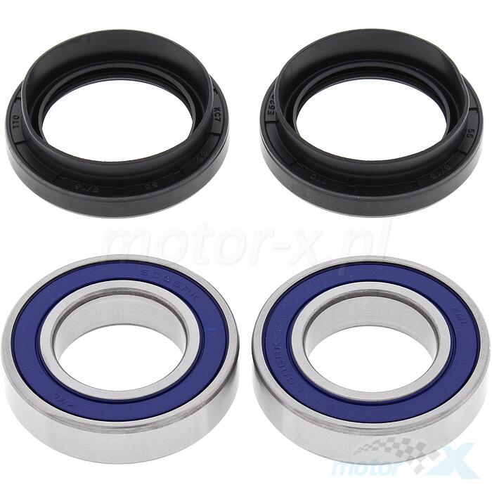 FRONT WHEEL BEARINGS WITH SEALS YAMAHA YFM 600 GRIZZLY '99-'01, YFM 660 GRIZZLY '02, (25-1408), Bearing WorX