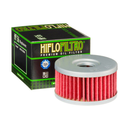 Oil filter HF 136 BETAMOTOR, SUZUKI DR 350/ GZ 250 (50), Hiflo