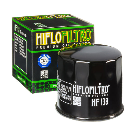 Oil filter HF 138 GSX/GSXR/SV/TL/VZ/VS/DL (50), Hiflo