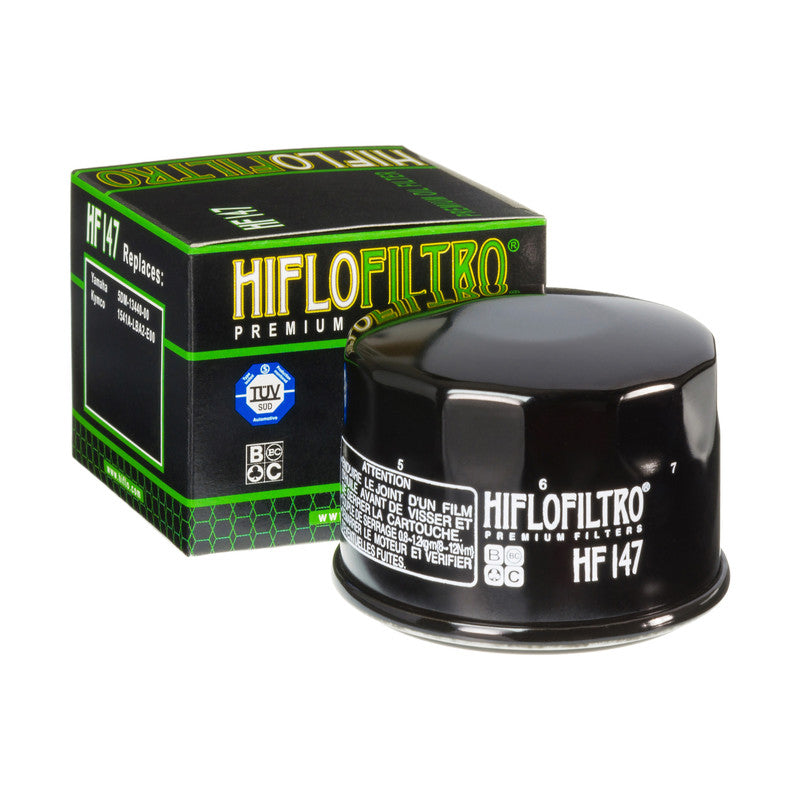 Oil filter HF 147 YAMAHA FZS 600/ YFM 660, KYMCO X-CITING 500 (05-13) (50), Hiflo