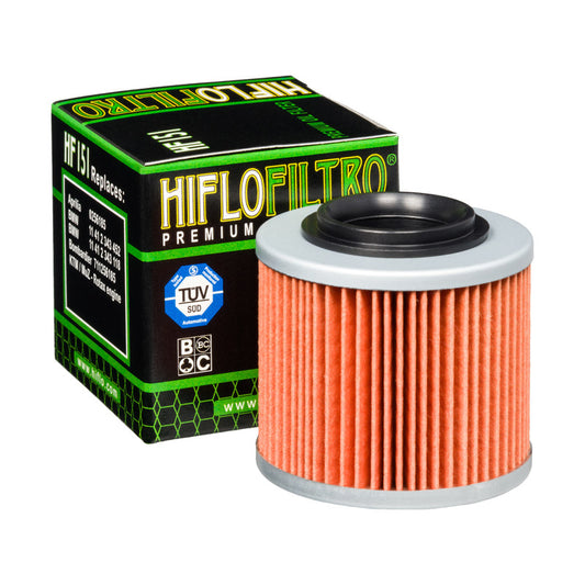 Oil filter HF 151 BMW F 650/ APRILIA 600/650 (50), Hiflo