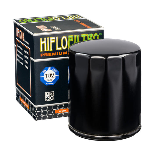 Oil filter HF 170 HARLEY-DAVIDSON (CZARNY) (50), Hiflo