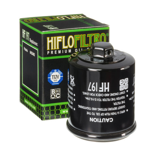 Oil filter HF 197 POLARIS/ PGO (50), Hiflo