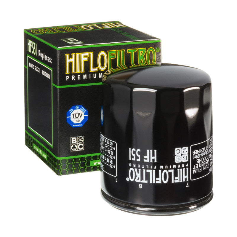 Oil filter HF 551 MOTO GUZZI (50), Hiflo