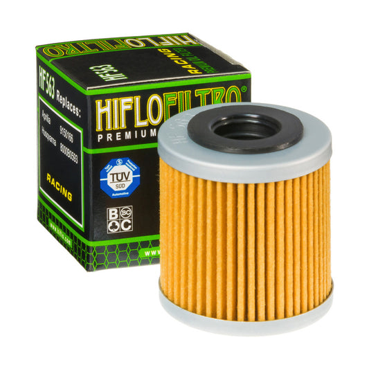 Oil filter HF 563 APRILIA, HUSQVARNA, SWM 300/500 (50), Hiflo