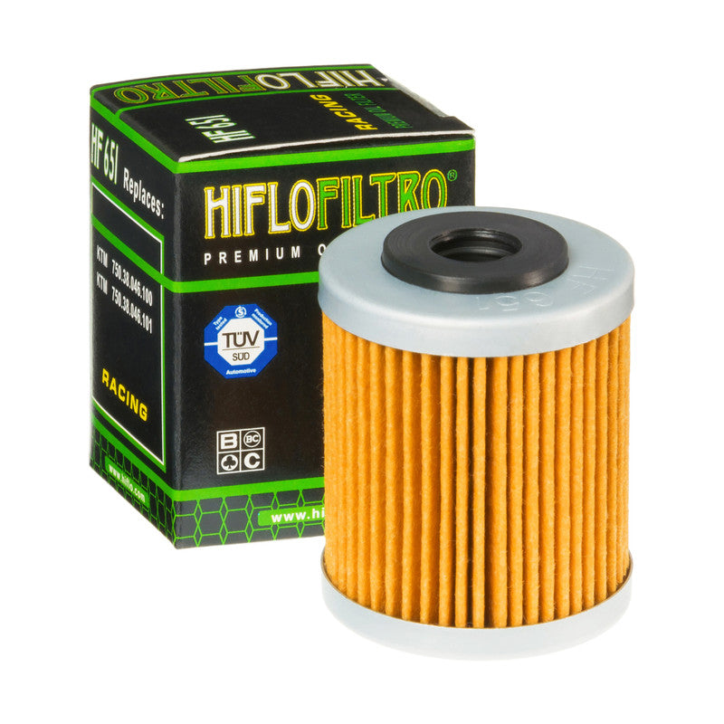 Oil filter HF 651 KTM 690 09-17 (50), Hiflo