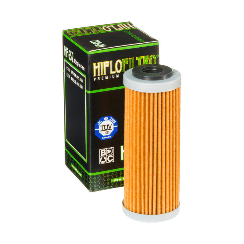 Oil filter HF 652 KTM EXC SXF 350/ 400/ 450/ 503/ 530 (50), Hiflo