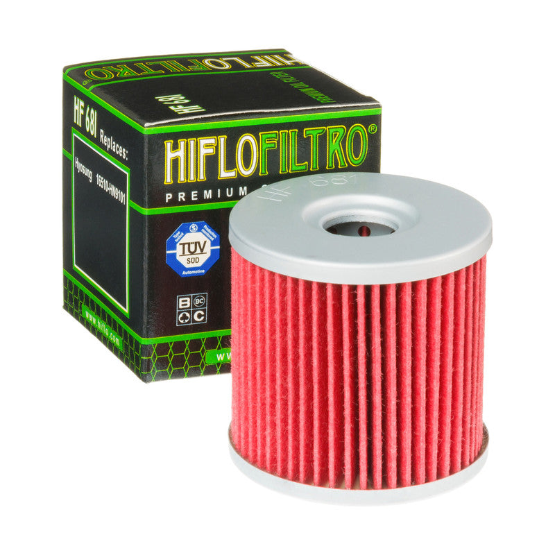 Oil filter HF 681 HYOSUNG 650/700`05-11 (50), Hiflo