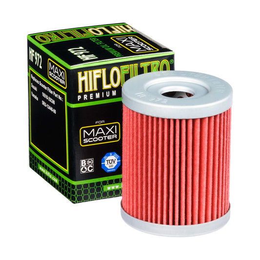 Oil filter HF 972 SUZUKI AN 250/400, YAMAHA YP 400 (50), Hiflo