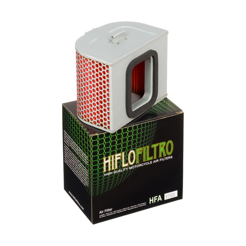 Air filter HONDA CB 750`91-03, CBX 750F`84-87 (30) (12-90360) (H1265), Hiflo