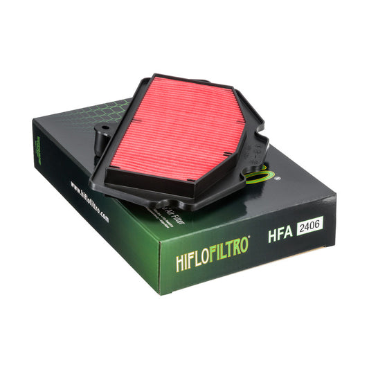 Air filter KAWASAKI EX400 NINJA '18-'24,Z400 '21-'24 EX500 '24 (11013-0767), Hiflo