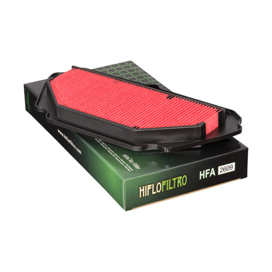 Air filter KAWASAKI ZX6-R NINJA / ABS '09-'22 (20) (K2201), Hiflo