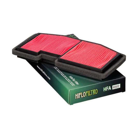 Air filter TRIUMPH 675 DAYTONA / R (06-16), 675 STREET TRIPLE / R (08-16) (OEM T2200987) (20) (T23104), Hiflo