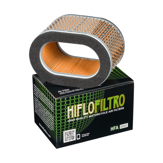 Air filter TRIUMPH 955 SPRINT RS / RT (02-04), 955I DAYTONA (02-06), 955I SPEED TRIPLE (02-04) (OEM T2201751) (20) (T23103), Hiflo