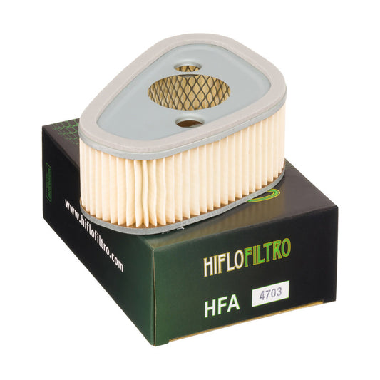 Air filter YAMAHA XV 750 ALL; XV 920 RJ/RH; (30) (12-94300) (Y4235)(OEM:4X7-14451-00), Hiflo