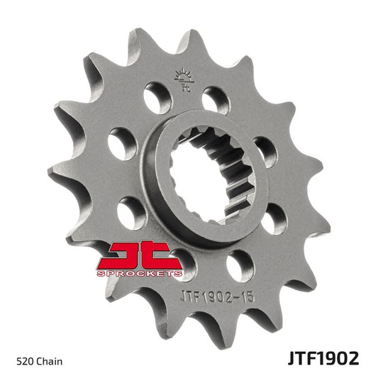 Front Sprocket 1252 17 Z Rubber KTM LC4 400/600/620/640/690 (125217JTRB) (Chain. 520), JT Sprockets