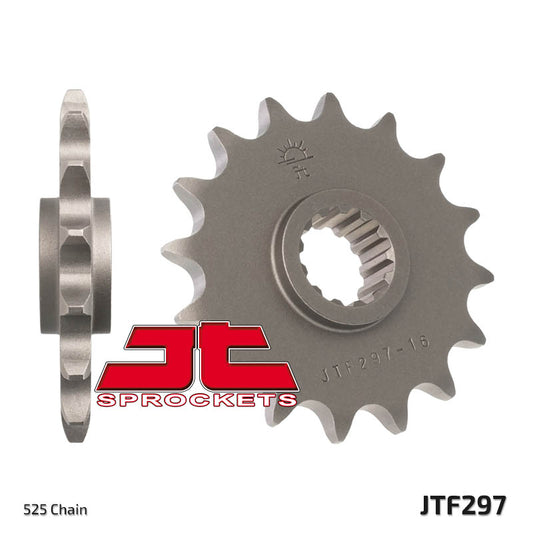 Front Sprocket 2041 15 HONDA CB 500 '94-'03, CBF 500 '04-'08 (JTF297.15)* (Chain. 525), JT Sprockets