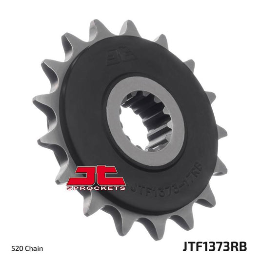 Front Sprocket 2042 17 Z Rubber HONDA NC 750X/S/DCT '14-'15, INTEGRA 750 DCT '14-'15 (204217JTRB)* (Chain. 520), JT Sprockets