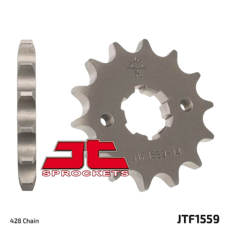 Front Sprocket 2053 14 YAMAHA TW 125 (205314JT) (Chain. 428), JT Sprockets