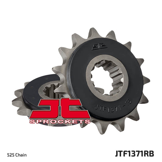 Front Sprocket 2073 15 Z Rubber HONDA CB 600 HORNET '97-'06, CBR 600F '97-'98, CBF 600 '04-'07 (207315JTRB) (Chain. 525), JT Sprockets