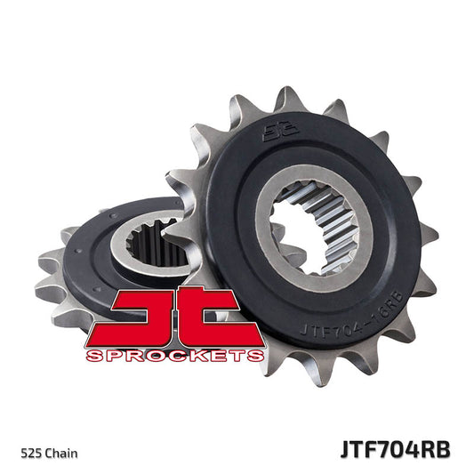 Front Sprocket 2078 16 Z Rubber APRILIA 1000, BMW F 800 (207816JTRB) (Chain. 525), JT Sprockets