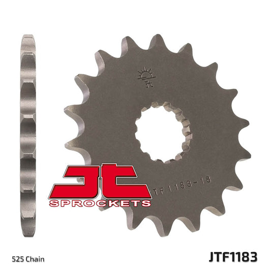 Front Sprocket 2130 18 TRIUMPH 800/865 BONEVILLE '03-'12 (213018JT) (Chain. 525), JT Sprockets