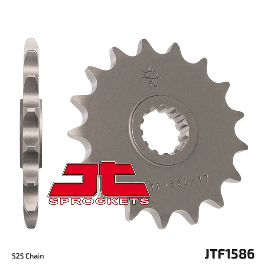 Front Sprocket 2142 17 YAMAHA TDM 850 '96-'00 (214217JT) (Chain. 525), JT Sprockets