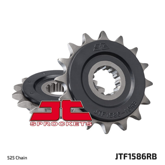 Front Sprocket 2142 17 Z Rubber YAMAHA TDM 850 '96-'00 (214217JTRB) (Chain. 525), JT Sprockets