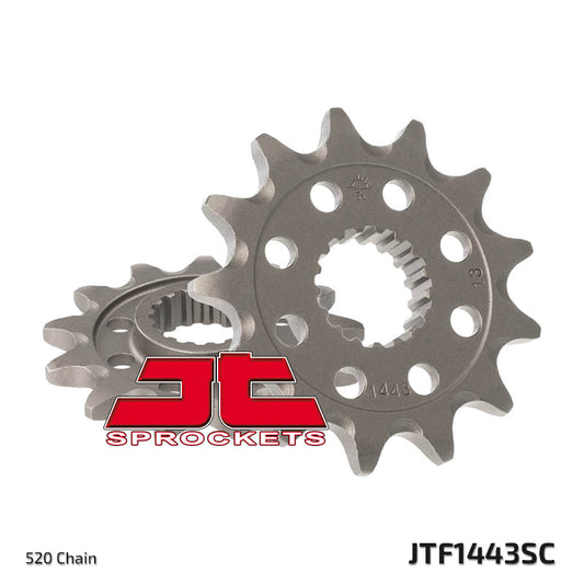 Front Sprocket 2160 14 SUZUKI RMZ 450 '13-'16 (+1) Self-cleaning (216014JT) (Chain. 520), JT Sprockets