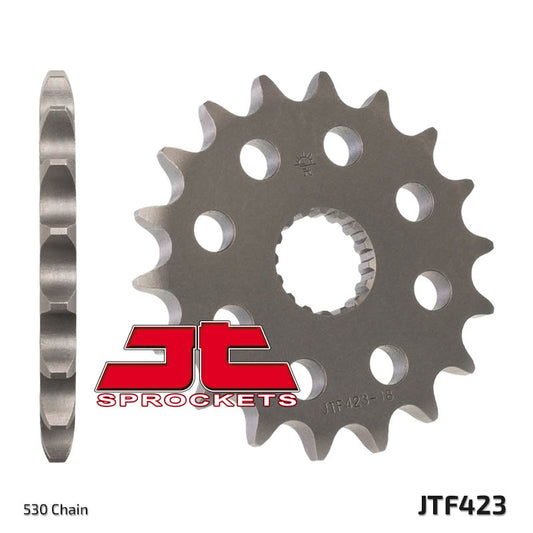 Front Sprocket 2190 16 SUZUKI GSXR 1000 '09-'16 (-1,HAYABUSA '08-'23 (-2) (219016JT) (Chain. 530), JT Sprockets