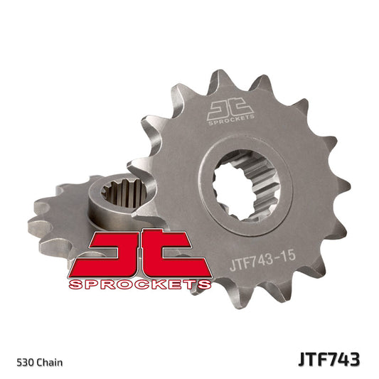 Front Sprocket 2254 15 DUCATI MULTISTRADA 1200 '10-'16 (225415JT), JT Sprockets