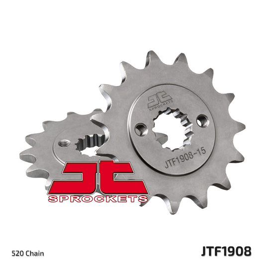 Front Sprocket 2276 14 KTM 390 DUKE '13-'18, 390 RC '14-'18 (227614JT) (Chain. 520), JT Sprockets