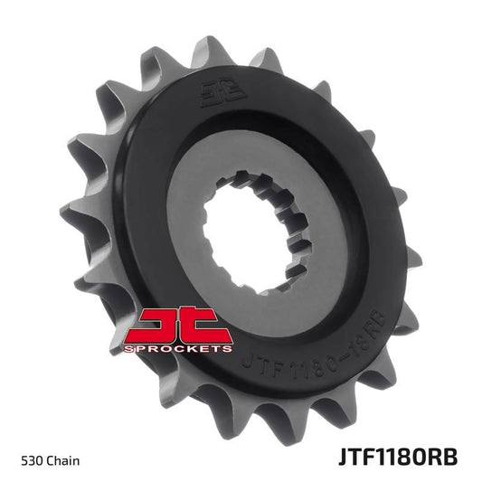 Front Sprocket 2332 17 Z Rubber TRIUMPH 1200 THRUXTON 16-18, BONEVILLE 16-18 (233217JTRB) (Chain. 525), JT Sprockets
