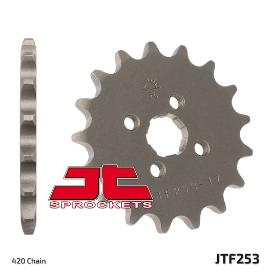 Front Sprocket 255 14 HONDA MTX/MBX/XR80 (25514JT) (Chain. 420), JT Sprockets