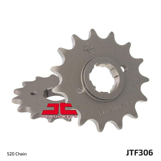 Front Sprocket 281 15 HONDA NX 650 DOMINATOR '88 (Thickness 10MM) (JTF306.15)* (Chain. 520), JT Sprockets