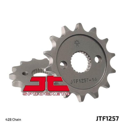 Front Sprocket 332M 15 HONDA CR80/85 (332M15JT) (Chain. 428), JT Sprockets