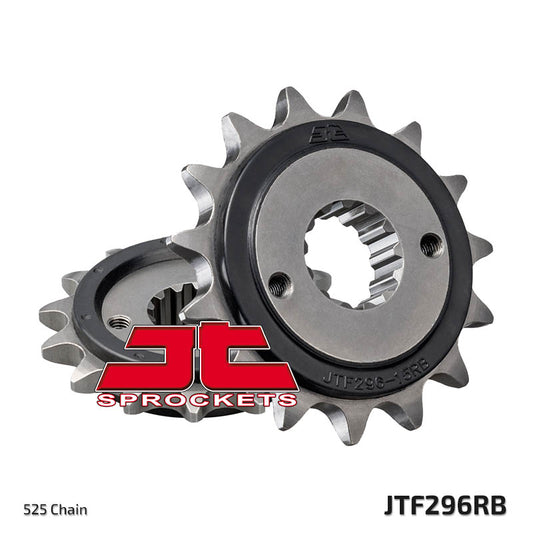 Front Sprocket 346 16 Z Rubber HONDA VT 600C SHADOW '90-'07, XRV 650 88-90 (34616JTRB) (Chain. 525), JT Sprockets