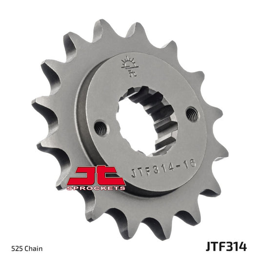 Front Sprocket 348 17 HONDA XRV 750 '90-'03 (+1) (JTF314.17)* (Chain. 525), JT Sprockets