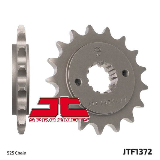 Front Sprocket 348 17 HONDA XRV 750 AFRICA TWIN '90-'03, VT 750C '98-'07 (34817JT) (Chain. 525) (ORYG), JT Sprockets