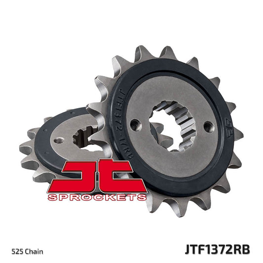 Front Sprocket 348 17 Z Rubber HONDA XRV 750 AFRICA TWIN '90-'03 (34817JTRB) (Chain. 525), JT Sprockets