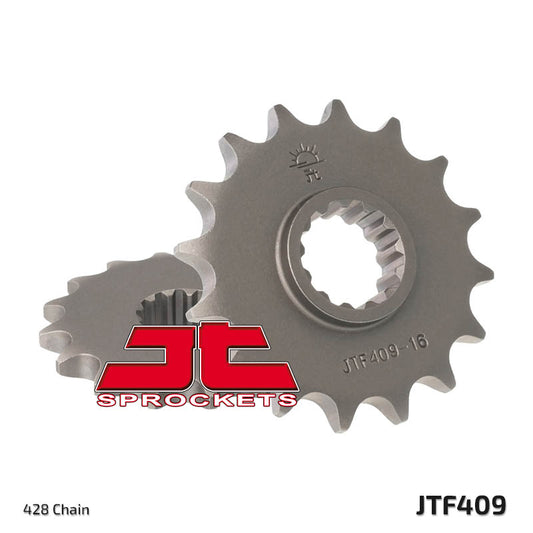 Front Sprocket 4101 14 SUZUKI DRZ 125 '03-'13 (410114JT) (Chain. 428), JT Sprockets