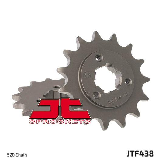 Front Sprocket 412 15 SUZUKI DR 750S '88-'89, DR 800S BIG '88-'00 (41215JT) (Chain. 520), JT Sprockets