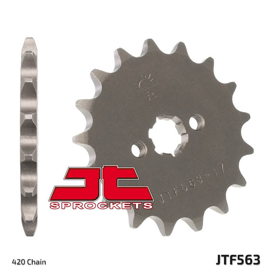 Front Sprocket 415 14 SUZUKI TS 50, YAMAHA DT 50MX (41514JT) (Chain. 420), JT Sprockets