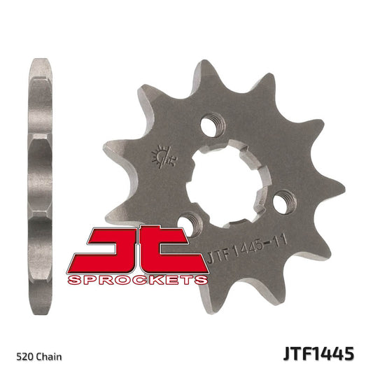 Front Sprocket 423 11 KAWASAKI KX 125 '94-'07 (42311JT) (Chain. 520), JT Sprockets