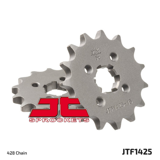 Front Sprocket 425 14 SUZUKI GSXR 125 17-19, RG 80 86-87, GSX 125S 17-19 (JTF1425.14)* (Chain. 428) - Replaces JTF425.14, JT Sprockets